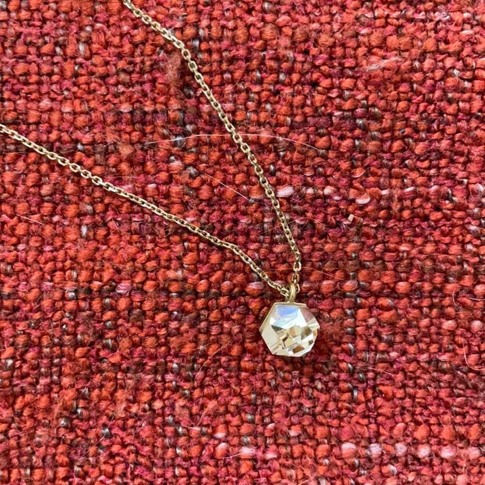 Swarovski Yellow Crystal Necklace